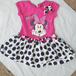 Disney's minnie mouse dress - 2T